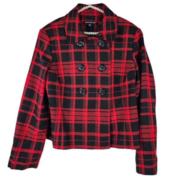 BRIGGS NEW YORK Plaid Jacket - Picture 3 of 12